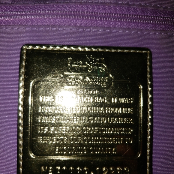 COACH Jacquard Handbag - Picture 6 of 16